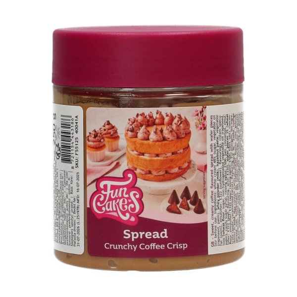 Crunchy Coffee Crisp - Brotaufstrich - 250 g Crunchy Coffee Crisp - Brotaufstrich - 250 g