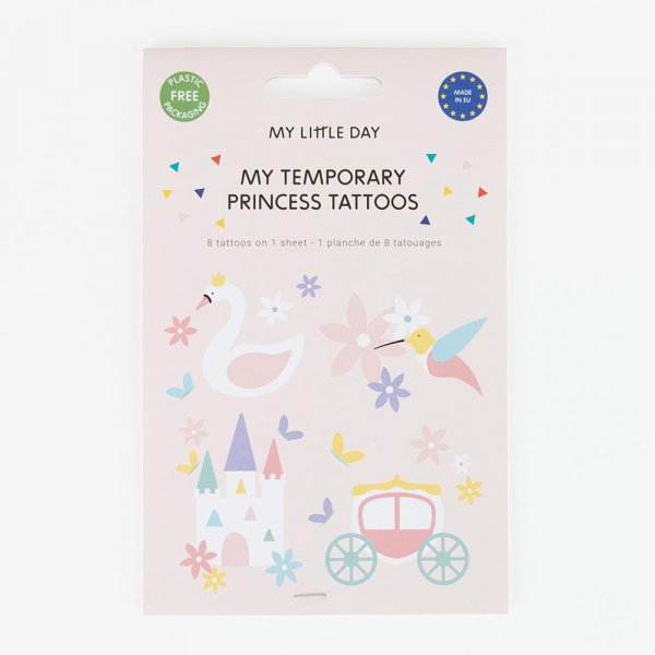 Tattoos - Prinzessinnenparty - 8 Stück Tattoos - Prinzessinnenparty - 8 Stück