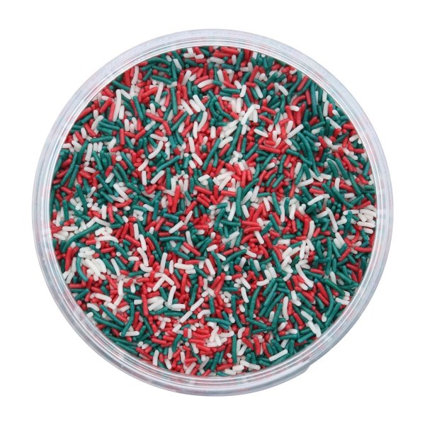 Weihnachtsstreusel - Fröhliche Weihnachten - 160 g - PME Weihnachtsstreusel - Fröhliche Weihnachten - 160 g - PME