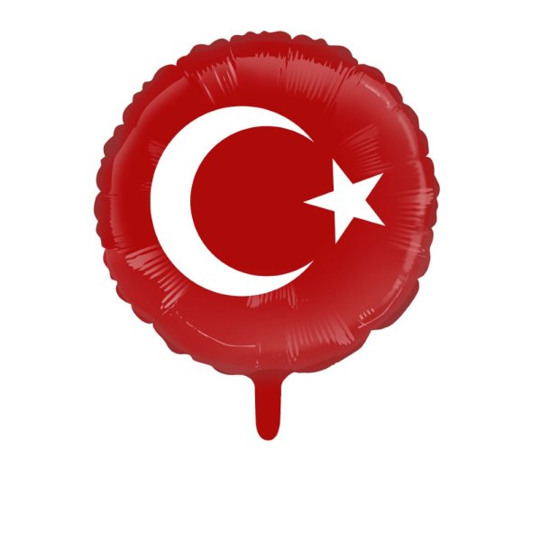 Folienballon - Türkei - 45 cm Folienballon - Türkei - 45 cm