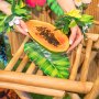 Pappteller - Bananenblatt - Aloha - 32 x 15 cm - 3er-Pack Pappteller - Bananenblatt - Aloha - 32 x 15 cm - 3er-Pack