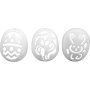Eierschablonen - Ostern - 3er-Pack