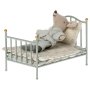 Vintage-Bett - Maus - Minze