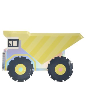 Pappteller - LKW - 28 x 17 cm - 8 Stück - Meri Meri Pappteller - LKW - 28 x 17 cm - 8 Stück - Meri Meri