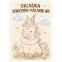 Ausmalbilder - Festliches Einhorn - 8 Motive - A4 Ausmalbilder - Festliches Einhorn - 8 Motive - A4