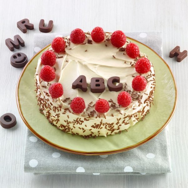 Silikonform - SilikomArt - Choco ABC