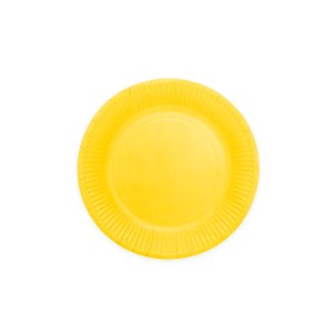 Pappteller - Gelb - 18 cm - 8er-Pack Pappteller - Gelb - 18 cm - 8er-Pack