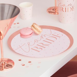 Pappteller - Team Bride - 25 cm - 8er-Pack Pappteller - Team Bride - 25 cm - 8er-Pack