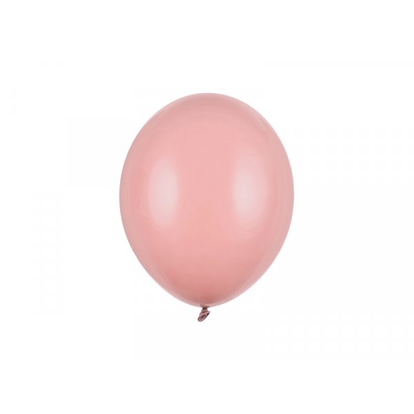 Pastell Luftballons - Premium 27 cm - Dunkles Altrosa - 100er Pack