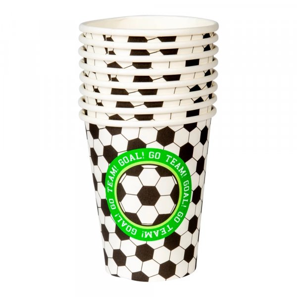 Pappbecher - Fußball - 8er-Packung Pappbecher - Fußball - 8er-Packung