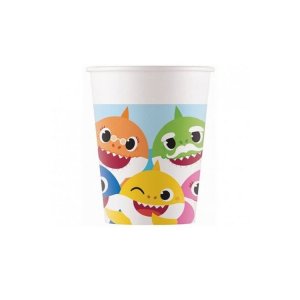 Pappbecher - Baby Shark - 8er-Packung Pappbecher - Baby Shark - 8er-Packung