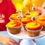 Kuchenkerzen - Rennsport - gemischte Farben - 5er-Pack