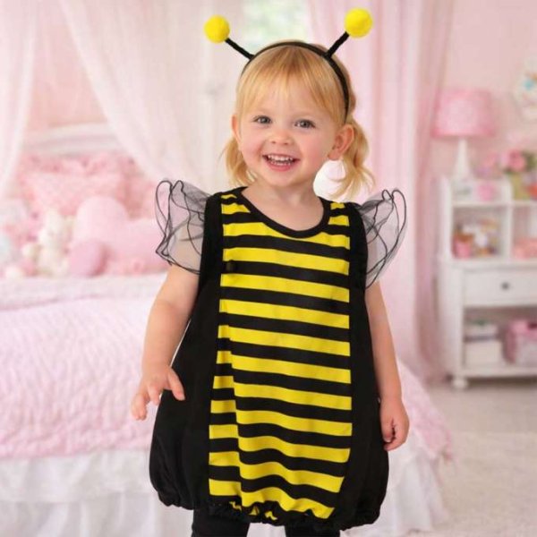 Bienenkostüm Kindergröße S Bienenkostüm Kindergröße S