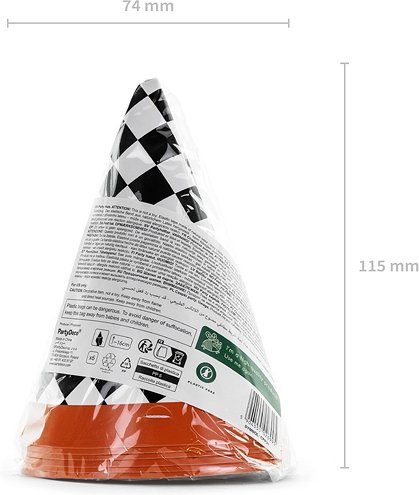 Partyhüte - Racing - 6er-Pack Partyhüte - Racing - 6er-Pack