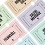 Liebesgutscheine - 8er-Pack - farblich sortiert
