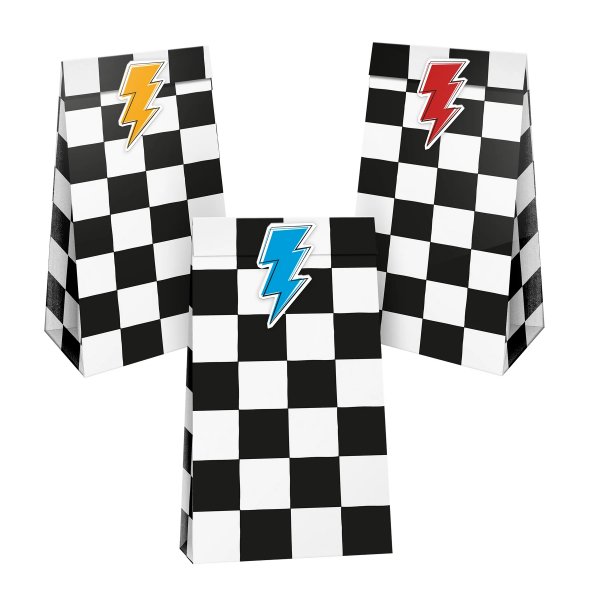 Süßigkeitentüten/Angelteichtüten - Rennsport - 6er-Packung Süßigkeitentüten/Angelteichtüten - Rennsport - 6er-Packung
