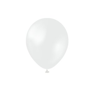 Pastellballons - Premium 27 cm - Wei� - 50er-Pack COPY