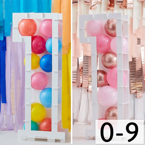 Ballondekoration - Zahlenstnder