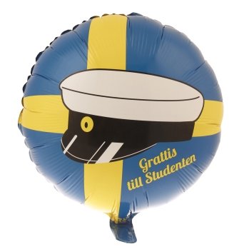 Folienballon - Flagge/Studentenmütze Folienballon - Flagge/Studentenmütze