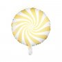 Folienballon - Swirl - Gelb