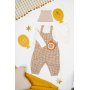 Ballonfrmige Karten fr Baby-Meilensteine