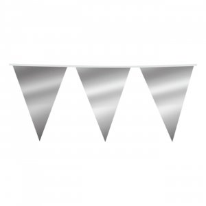 Girlande Silber Metallic 10 Meter Girlande Silber Metallic 10 Meter