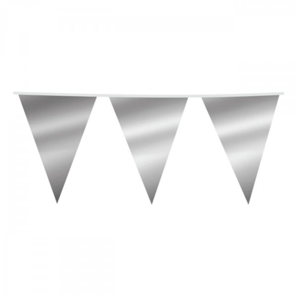 Girlande Silber Metallic 10 Meter Girlande Silber Metallic 10 Meter