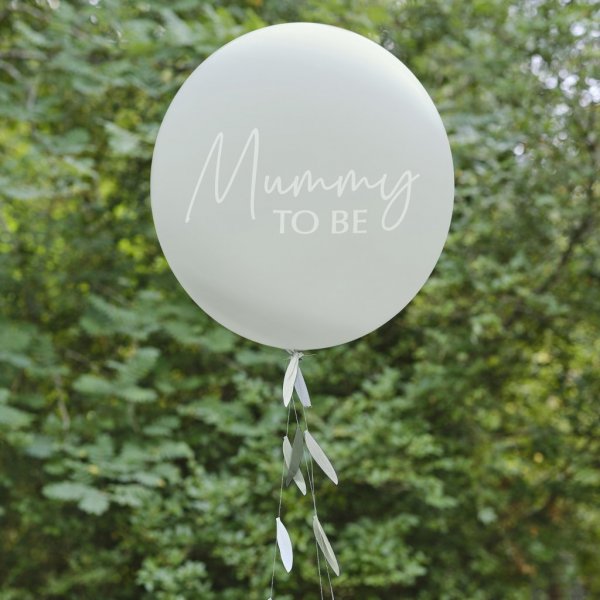 Riesenballon - werdende Mama - Botanical Baby