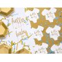 Servietten - Babybody - Wei/Gold - 20er-Pack