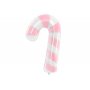 Folienballon - Pink Christmas - Candy Cane - Pink/Wei