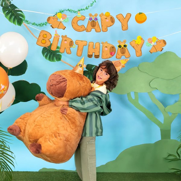 Girlande - Capybara - Capy Birthday - 210x18 cm Girlande - Capybara - Capy Birthday - 210x18 cm