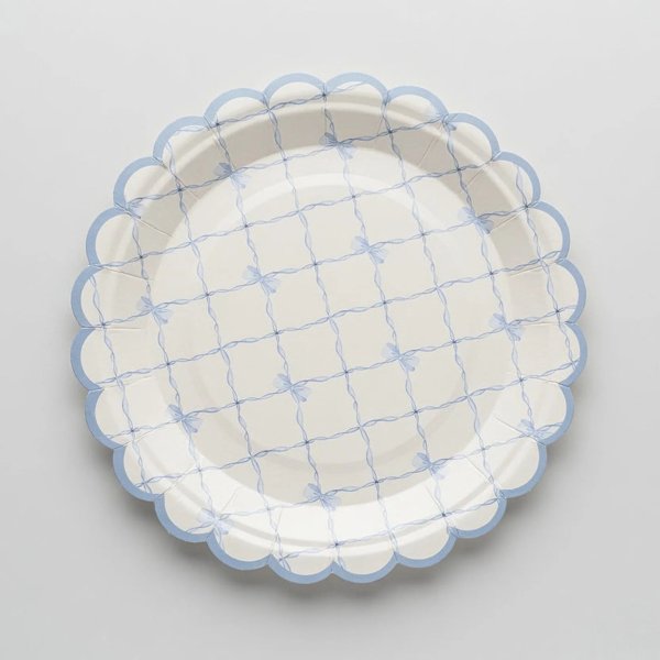 Pappteller - Geburtstagsente - 17 cm - Lavendelblau - 8er-Pack Pappteller - Geburtstagsente - 17 cm - Lavendelblau - 8er-Pack