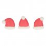 Zuckerdekorationen - Weihnachtsmann - 12er-Pack