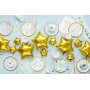 Dessertteller - Wal - Blau/Gold - 6er-Pack