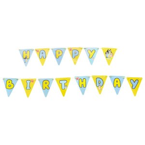 Wimpel - Happy Birthday - Blau Wimpel - Happy Birthday - Blau