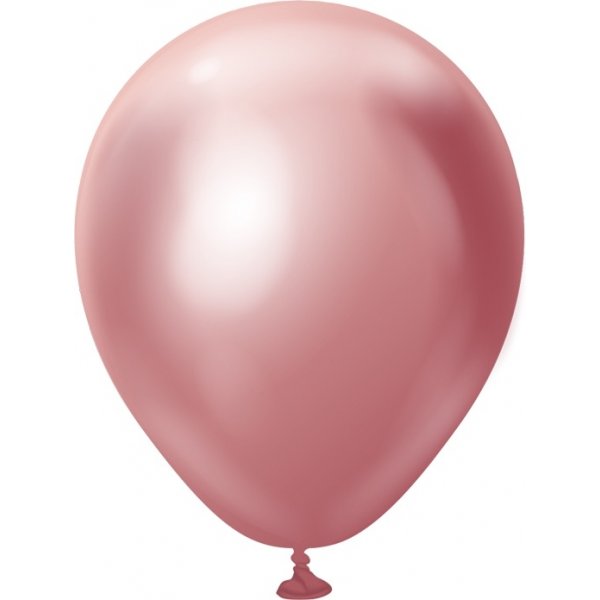 Mini-Luftballons schlicht - Premium 13 cm - Pink Chrome
