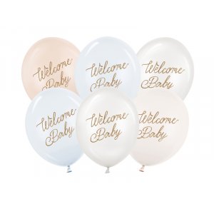 Willkommensballons fürs Baby - Blaumix - 30 cm Willkommensballons fürs Baby - Blaumix - 30 cm