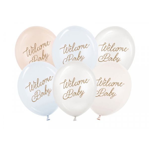 Willkommensballons fürs Baby - Blaumix - 30 cm Willkommensballons fürs Baby - Blaumix - 30 cm