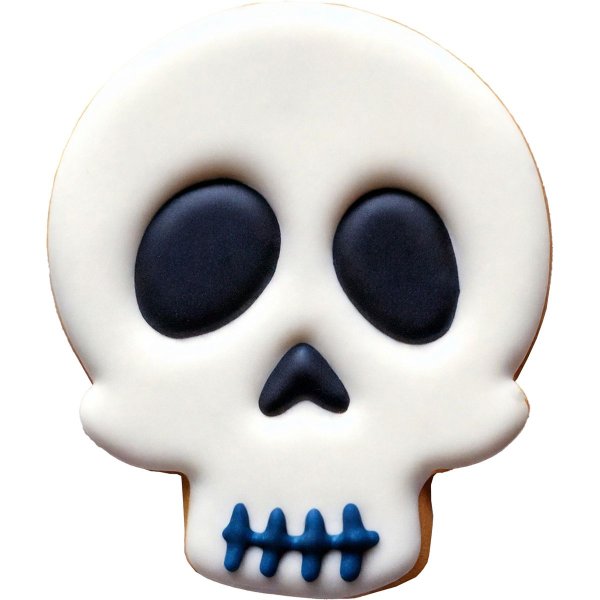 Lebkuchenform Totenkopf 7,5 cm Lebkuchenform Totenkopf 7,5 cm