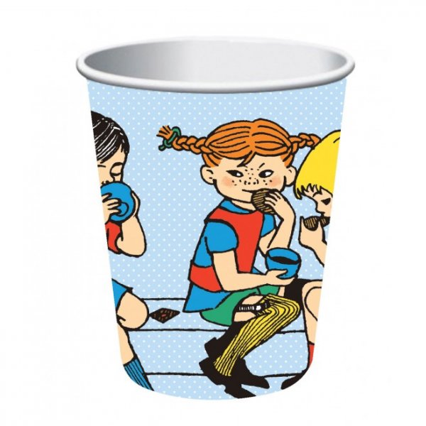 Pappbecher - Pippi Langstrumpf - 8er-Pack Pappbecher - Pippi Langstrumpf - 8er-Pack