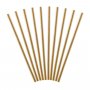 Strohhalme - 10er-Pack - Natur