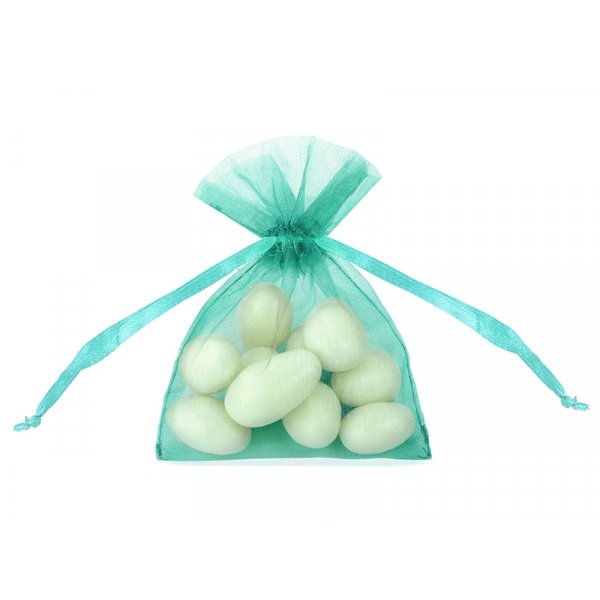 Organzabeutel - Tiffany Blue - 20er-Pack