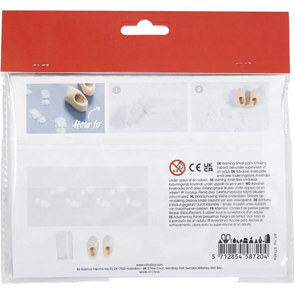 Elfenzubehr - DIY - Fuabdruck der Elfe