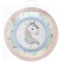 Pappteller - Einhorn - 10er-Pack