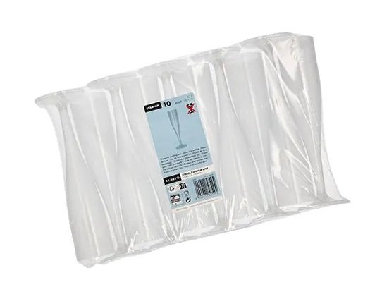 Champagnerglas - 10er-Pack - Klar