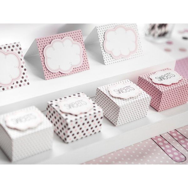 Platzierungskarten - Sigkeiten - 6er-Pack