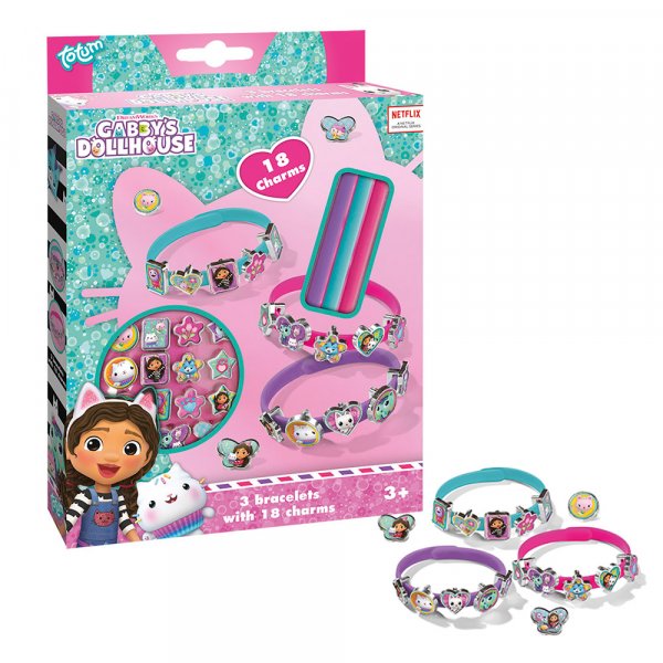 Armband - Gabby\\\'s Dollhouse - 3 Stück - DIY Armband - Gabby\\\'s Dollhouse - 3 Stück - DIY