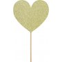 Kuchenspieer - Se Liebe - Goldglitter - 6er-Pack