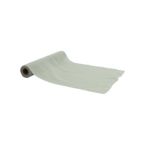 Tischläufer aus Stoff - Grün - 28 cm x 5 m Tischläufer aus Stoff - Grün - 28 cm x 5 m