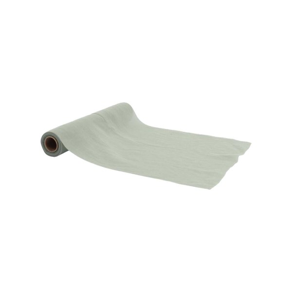 Tischläufer aus Stoff - Grün - 28 cm x 5 m Tischläufer aus Stoff - Grün - 28 cm x 5 m